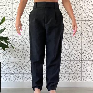 Zara High Waisted Full Length Trousers
